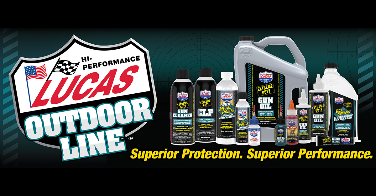 Lucas Oil Outdoor Line Product Expands in Bass Pro Shops