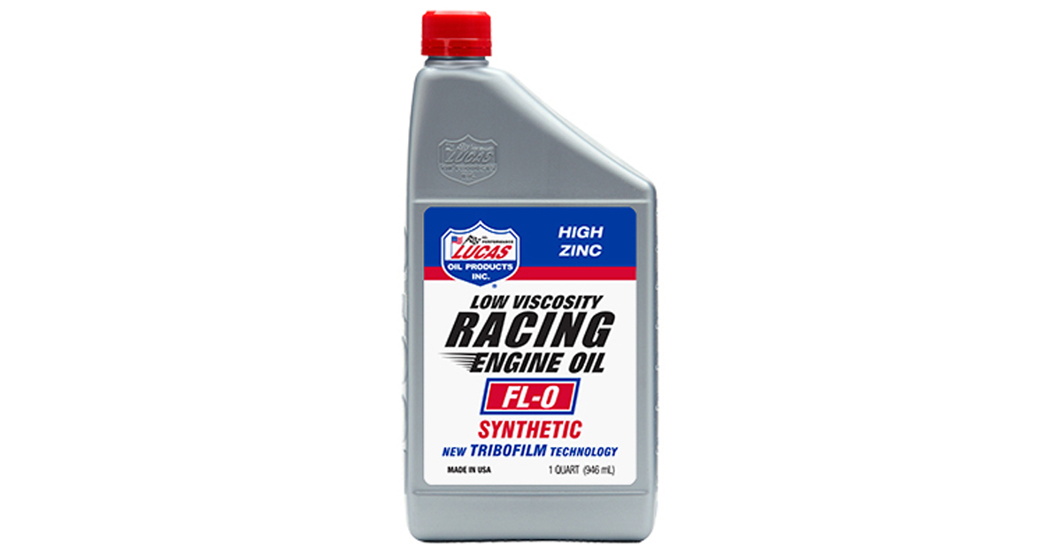 FL-0 Low Viscosity Synthetic Racing Engine Oil