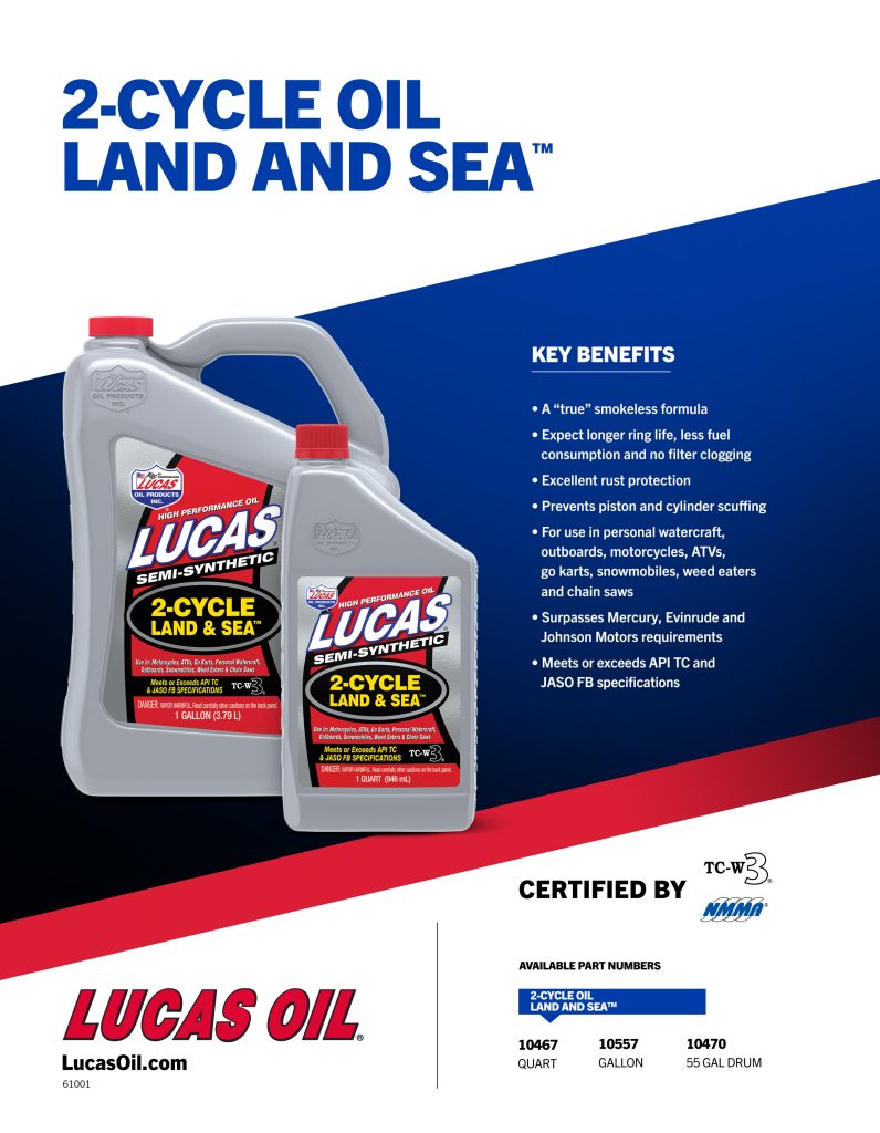 2-cycle land and sea oil tc-w3 flyer