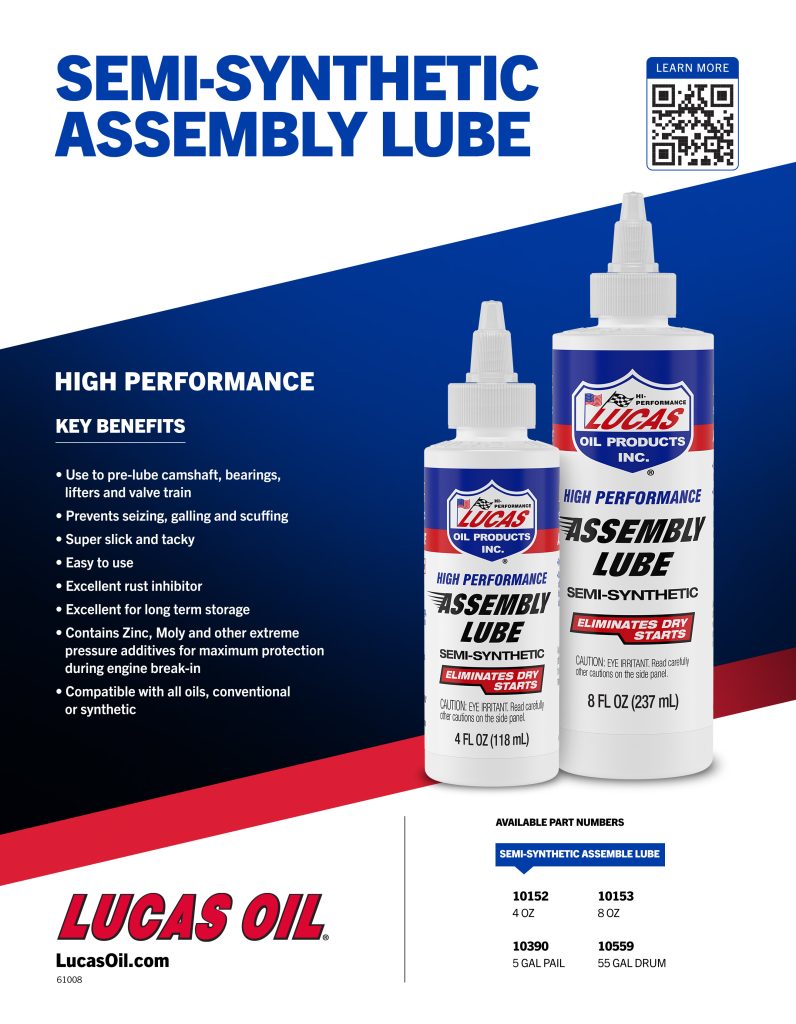 Assembly Lube Flyer