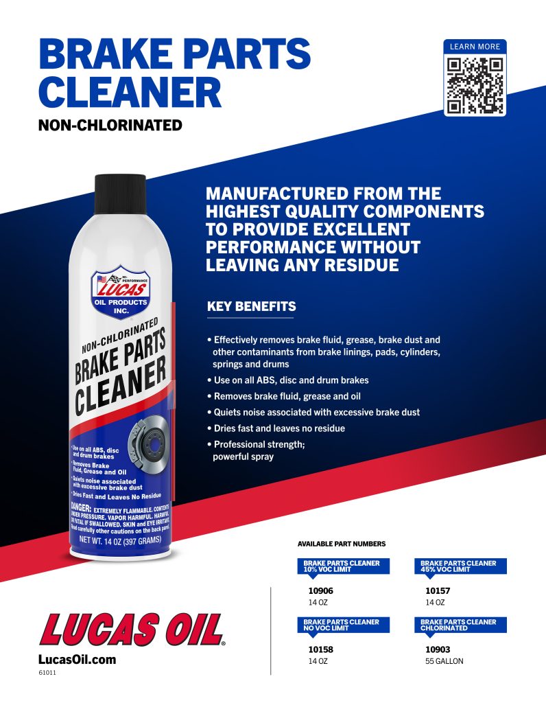 Brake Cleaner Flyer