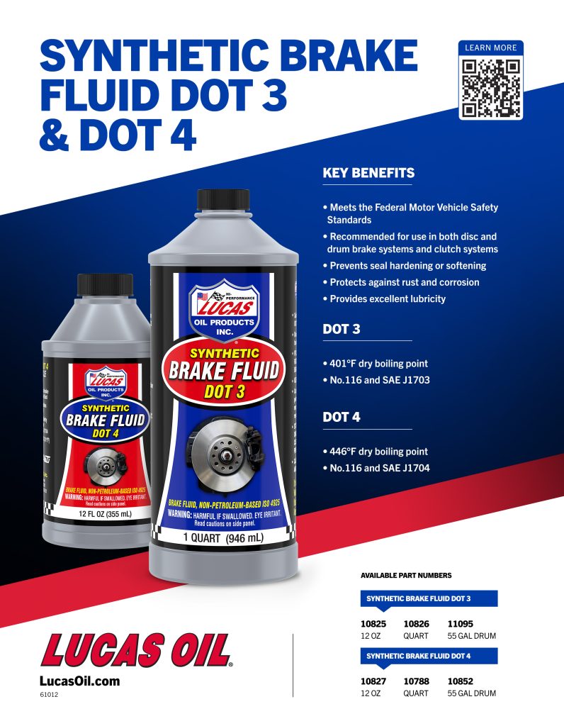 Synthetic Brake Fluid Flyer