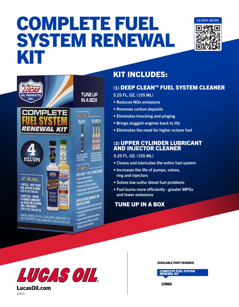 Complete Fuel System Renewal Kit flyer