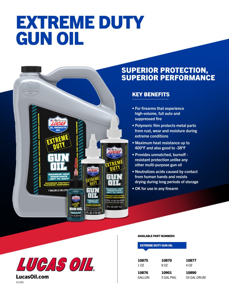 Extreme Duty Gun Oil