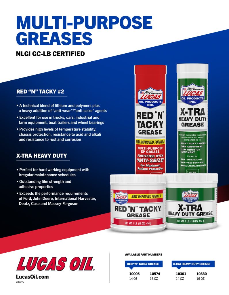 Red "N" Tacky and Xtra HD Grease Flyer