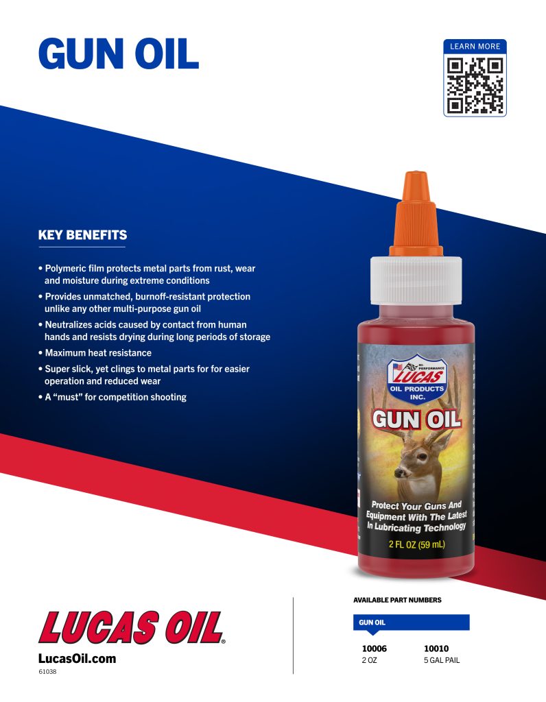 Gun Oil Flyer