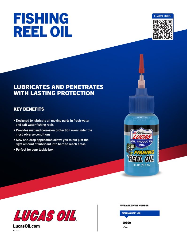 Fishing Reel Oil Flyer