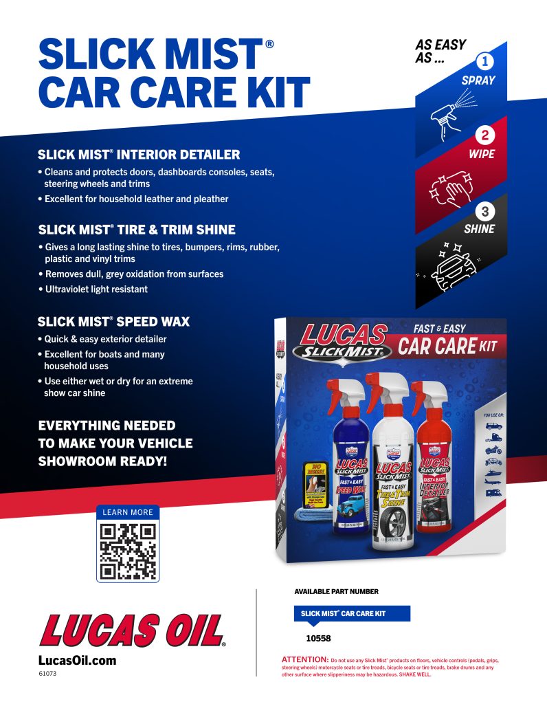 Slick Mist Detailing Kit Flyer