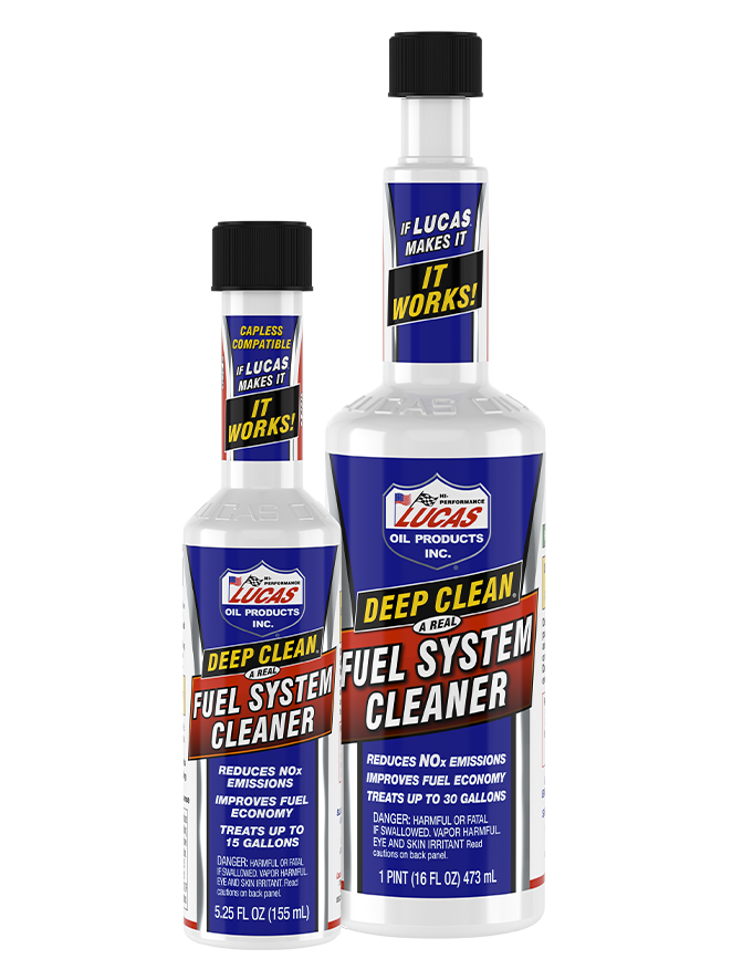 Deep Clean® Fuel System Cleaner – Lucas Oil Products, Inc. – Keep That  Engine Alive!