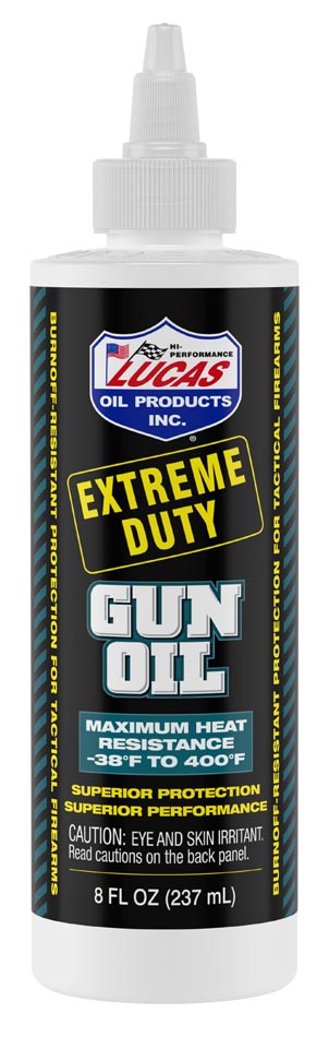 Lucas Oil Products, Inc. Extreme Duty, Liquid, 1oz, Gun Oil, 20/Pack,  Plastic 10875, UPC : 049807108755