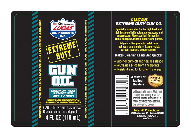 Lucas Oil Products, Gun oil 18x2oz counter display 10006