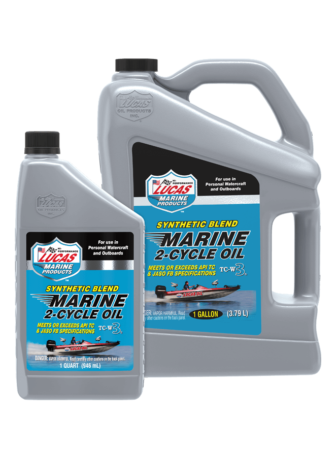Synthetic Blend 2-Cycle Marine Oil – Lucas Oil Products, Inc. – Keep That  Engine Alive!