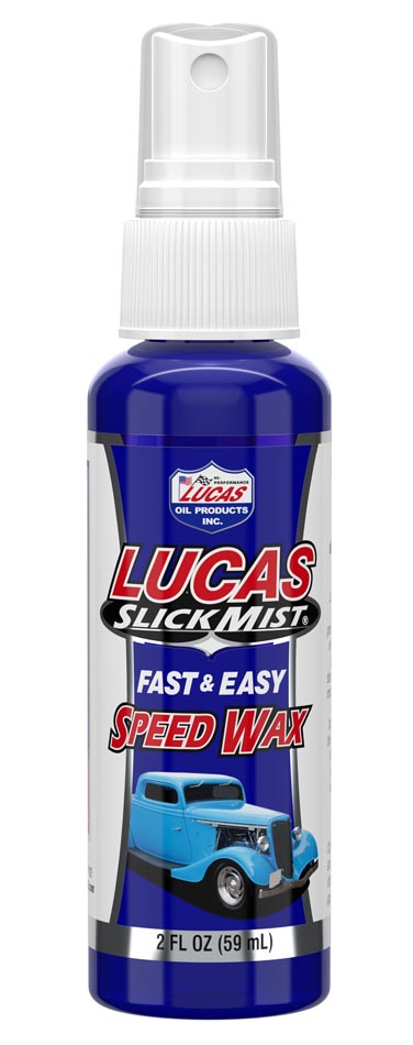 Lucas Slick Mist Speed Wax 2Oz 20/Pk W/Counter Display - 10161